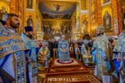 Высокопреосвященный Митрополит Владимир возглавил престольный праздник в Куркиевском Борогодице-Рождественском мужском монастыре